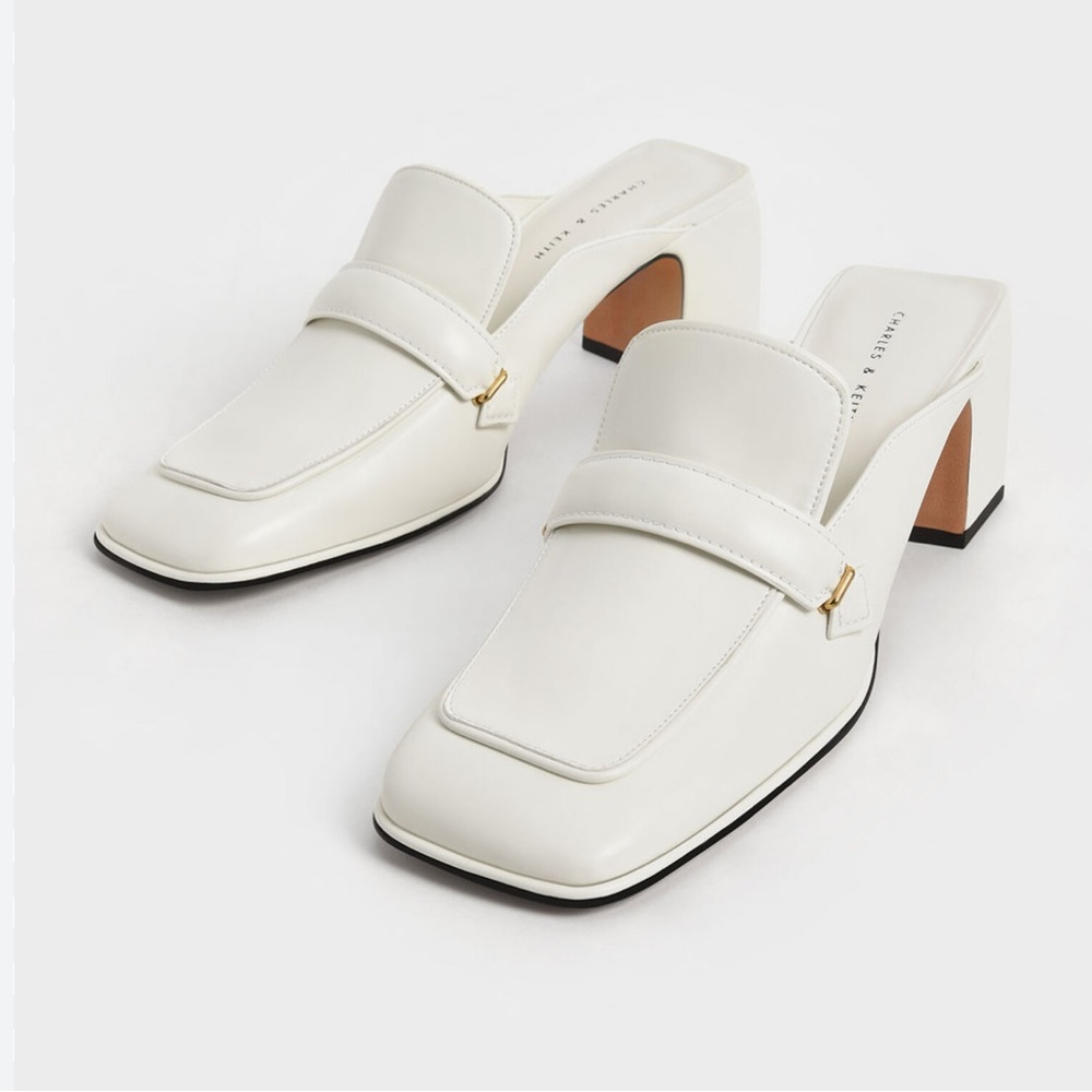 Charles & Keith Block Heel Loafer